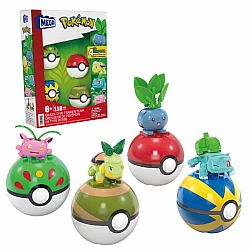 Pokemon MEGA Grass Type Trainer Team Set