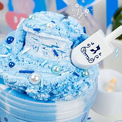 Hanukkah Ice Cream Cloud Slime