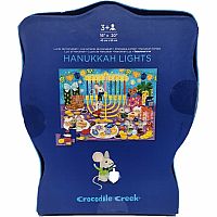 Hanukkah Lights Floor Puzzle 36pc