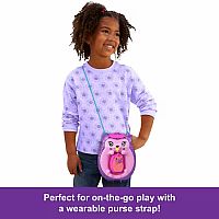 Polly Pocket Hedgehog Mom and Baby Purse