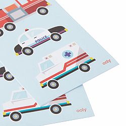 Stickiville Mini Helping Vehicles Stickers (Paper)