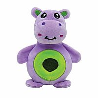 Plush Ball Jellyroo: Huckleberry Hippo