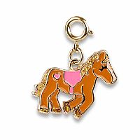 Gold Horse Charm