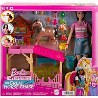 Barbie Great Horse Chase Playset