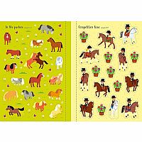 Little First Stickers Horses and Ponies