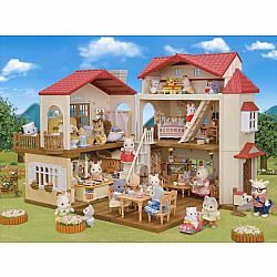 Red Roof Country Home w/ Secret Attic Gift Set