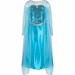 Ice Queen Dress With Cape (Size 5/6)