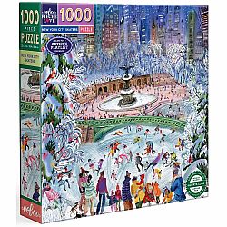New York City Ice Skaters 1000pc Puzzle