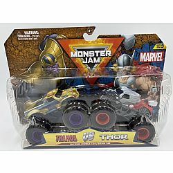 Monster Jam Thanos vs Thor 2pk