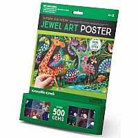Jewel Art Poster - Jungle Paradise