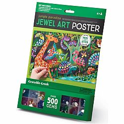 Jewel Art Poster - Jungle Paradise