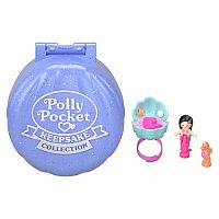 Polly Keepsake Ring Box Blue