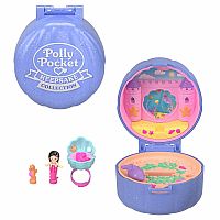 Polly Keepsake Ring Box Blue