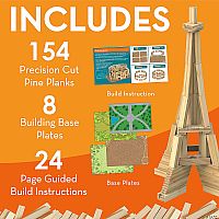 Keva Models Monuments Building Set