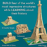 Keva Models Monuments Building Set