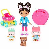Gabby's Dollhouse Kitty Care Figure Set