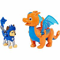 Paw Patrol Rescue Knights Chase & Draco Set