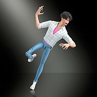 KPop Demon Hunters Collectible 6" Action Figure - Jinu