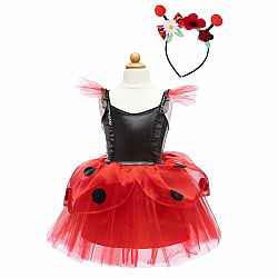 Ladybug Dress Size 3-4