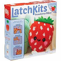 Latch Kit Strawberry Pillow
