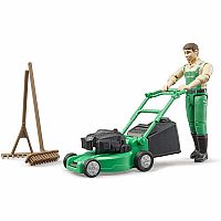 Bruder Gardener with Mower