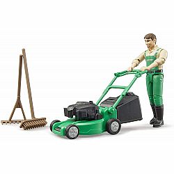 Bruder Gardener with Mower