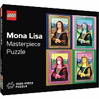 LEGO Masterpiece Puzzle: Mona Lisa 1000-Piece Puzzle