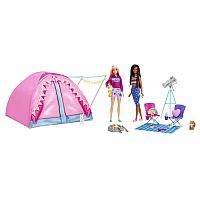 Barbie Let's Go Camping Tent Set