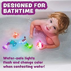 Tub Works Light Up Dinosaurs