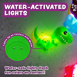 Tub Works Light Up Dinosaurs