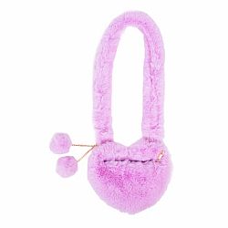 Lilac Love Furry Purse