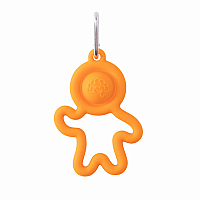 Lil Dimpl Keychain Orange