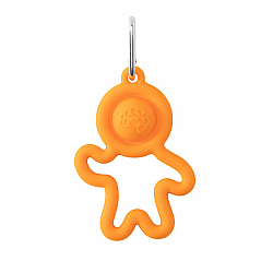 Lil Dimpl Keychain Orange