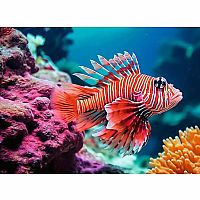 Red Lionfish (500 Piece Puzzle)