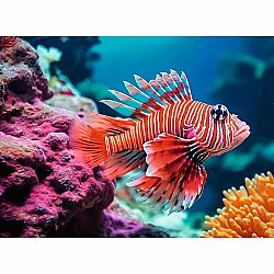 Red Lionfish (500 Piece Puzzle)