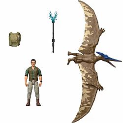 Jurassic World - Dr. Henry Loomis & Pteranodon