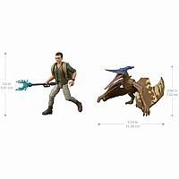Jurassic World - Dr. Henry Loomis & Pteranodon