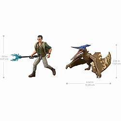 Jurassic World - Dr. Henry Loomis & Pteranodon