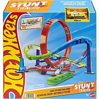 Hot Wheels Loop Cyclone Challenge Stunt Tracks