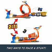 Hot Wheels Monster Trucks Loop & Flip Trophy Challenge