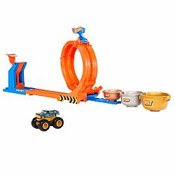 Hot Wheels Monster Trucks Loop & Flip Trophy Challenge