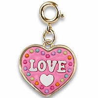 Gold Love Sugar Cookie Charm