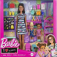 Barbie I Love School Set