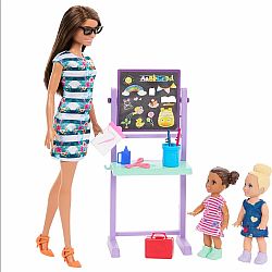 Barbie I Love School Set