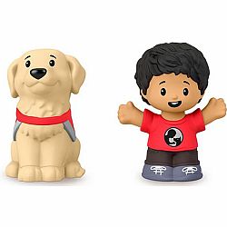 Little People Set 15 - Boy and Dog
