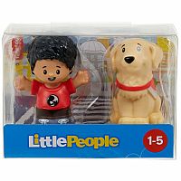 Little People Set 15 - Boy and Dog
