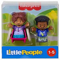 Little People Set 18 - Wheelchair Girl & Boy
