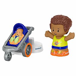 Little People Set 20 - Jogger & Stroller