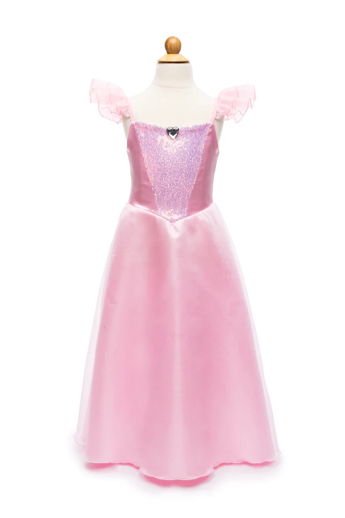 Light Pink Party Dress Size 3/4 - Lucky Duck Toys