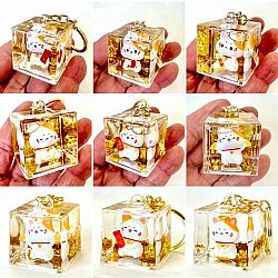 Lucky Cat Floaty Key Charm